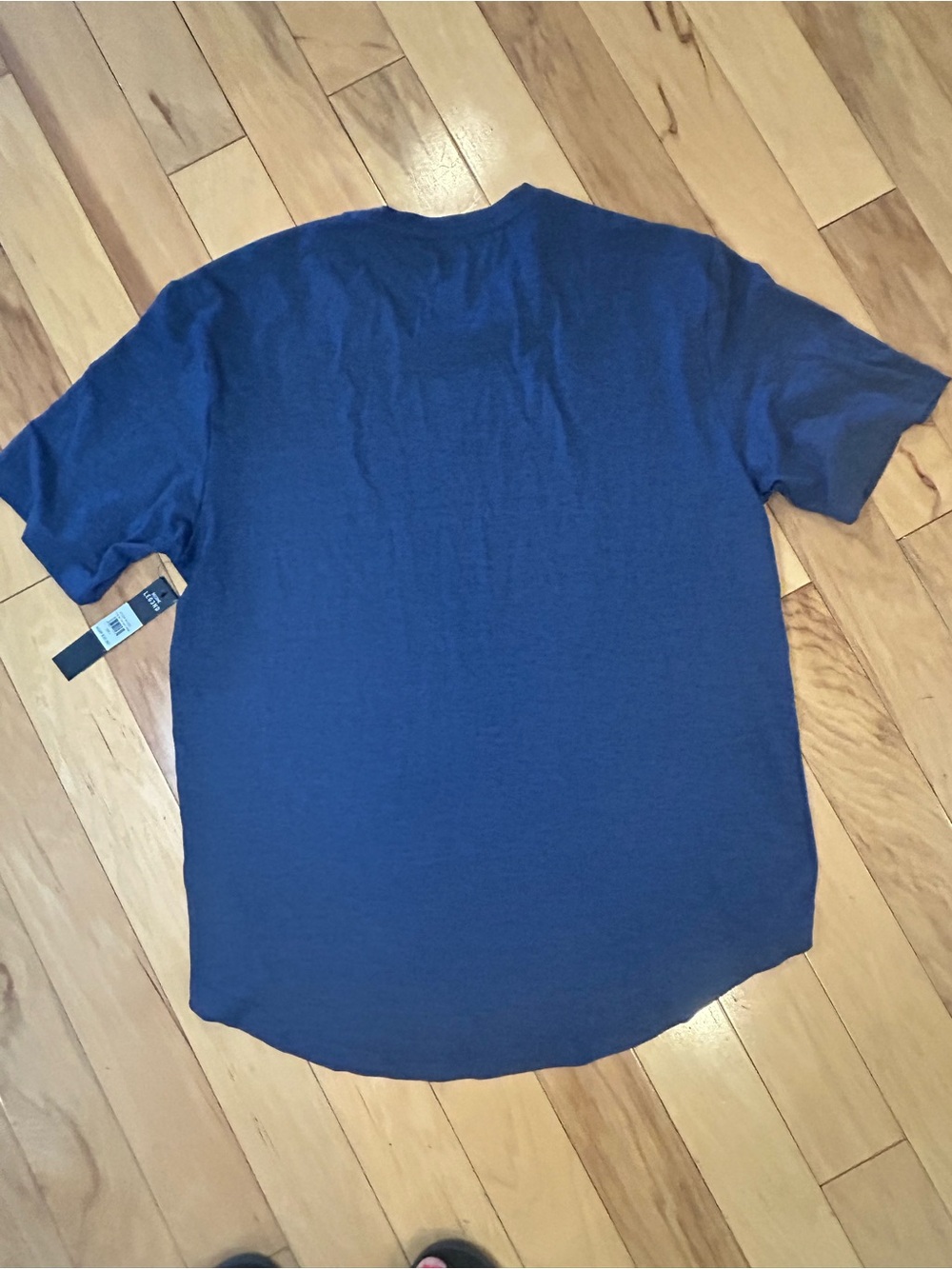 NWT Leg3nd Men’s Crew Neck Stretch Moisture Wicking T-Shirt Dk. Navy Blue - Picture 6 of 8